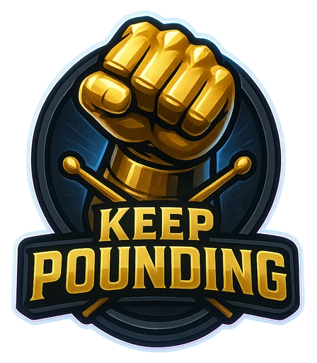 Keep Pounding logo