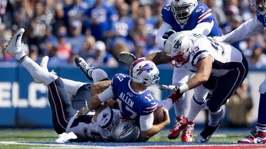 Coach Claeboe and the Patriots Defense/ST secure the win