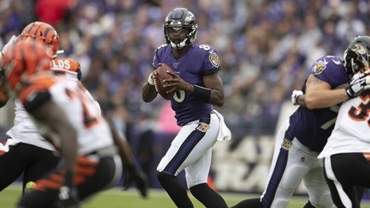 Lamar Jackson has 17 points in blowout win over SkinFan