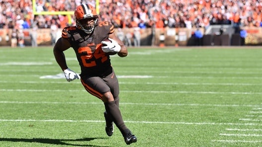 Nick Chubb brings the goods in a game against Pinko Commie Bastards