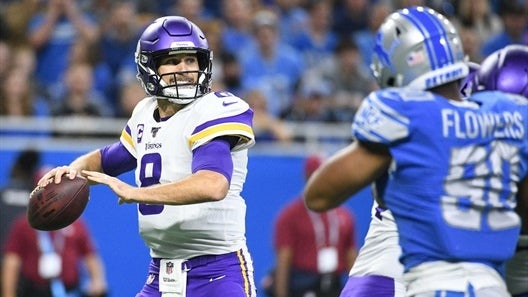 Kirk Cousins (26 points) watches Zombie Werewolves win from the bench