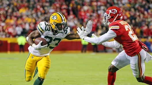 Aaron Jones and Black Micahs beat Big Tex's Pillow Biters for their 4th win in a row
