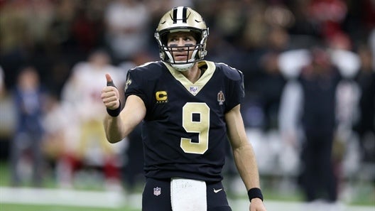 Drew Brees scores 37 points to help put away Alcoholniks