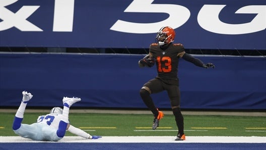 Odell Beckham (26 points) watches Pinko Commie Bastards win from the bench