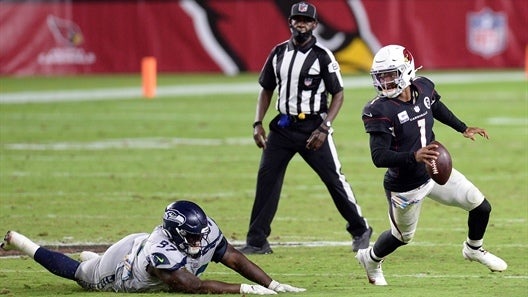Kyler Murray helps Alcoholnics win a laugher this week against Big Tex's Pillow Biters