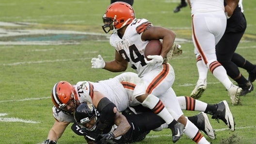 Nick Chubb and Lo Pan's House of Dim Sum get an easy win