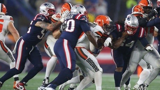 The Patriots Defense/ST led the charge in a blowout