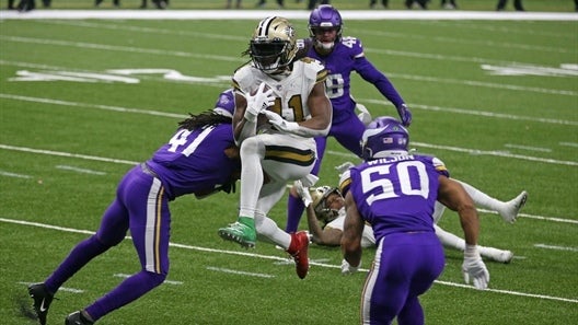 Alvin Kamara (43 points) leads Alcoholnics to a win over Pinko Commie Bastards