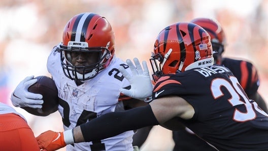 Nick Chubb led the charge in a blowout