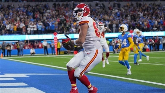 Huge blowout for Whitney Houston's Cocaine Choo-choo Train as Travis Kelce scores 23 points