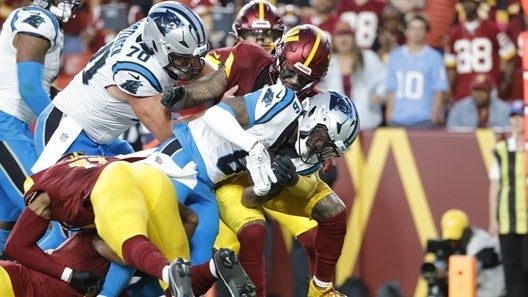 All 15 of the Commanders Defense/ST's points counted in The Big Red Machine's win