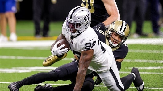 Josh Jacobs scores 6 points in loss for Space Lords