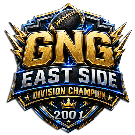 2001 East Side division champion trophy