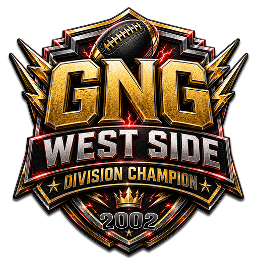 2002 West Side division champion trophy