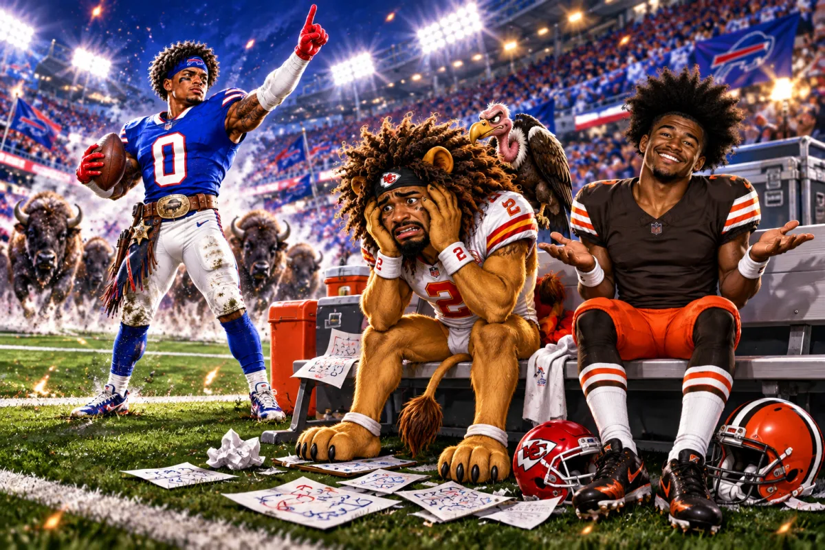 Mascot face-off art for Zay Flowers torches Egbuka Matata in tight duel